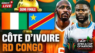 Résumé du match CÔTE D’IVOIRE VS CONGO RDC CAN [upl. by Armmat]