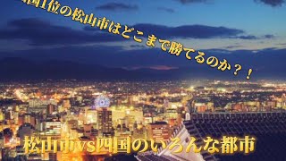 松山市vsいろんな都市！さぁ松山市はどこまで勝てるのか？！松山市 [upl. by Fiora]