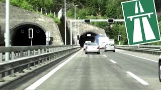 CH  A2 Driveway to the Gotthard Tunnel Göschenen Portal [upl. by Reinal]