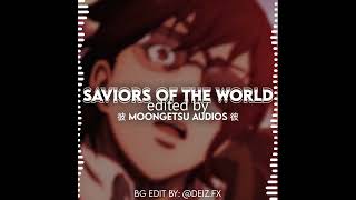 Skillet  Saviors of the World  Edit Audio [upl. by Ailb]