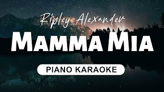 Mamma mia  Riplay Alexander Karaoke [upl. by Otter]