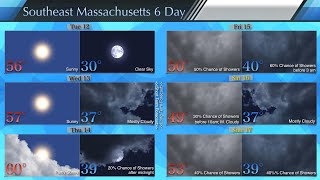 Today’s Weather Tuesday March 12 2024 for Southeast Massachusetts [upl. by Portie]