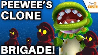 What if INFINITE Cosmic Clones Defended Peewee Piranha Super Mario Galaxy 2 Boss Challenge [upl. by Kristy526]