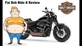 Harley Davision  Fat Bob 114 review [upl. by Killion]