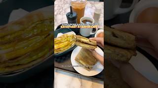 Kaya Toast at Bao Er Cafe in Singapore [upl. by Margalo668]