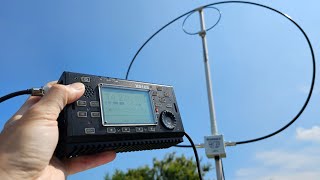 Xiegu X5105 amp Magloop Antenna 😉👍 [upl. by Sabra]