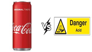 CocaCola vs Acid [upl. by Nosle]