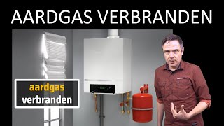 Natuurkunde uitleg AARDGAS VERBRANDEN [upl. by Neelac90]