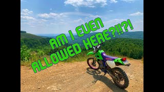 KLX650R  Dualsport exploring PA [upl. by Tzong392]