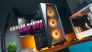 Cooler Master CMP 520  Budget RGB Gaming CaseCabinet Under 5000 [upl. by Inavoj]