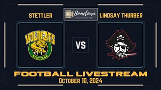 LIVE  Stettler Wildcats VS Lindsay Thurber Raiders  October 10 2024 [upl. by Angy]