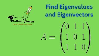 How to Find Eigenvalues and Eigenvectors of 3x3 Matrices II [upl. by Cj]