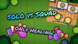 Zombs Royale  Solo vs Squad only Healing with VG Samaju [upl. by Eninej587]