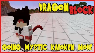 MYSTIC KAIOKEN WHAT Minecraft Dragon Block C Mod [upl. by Eecal]