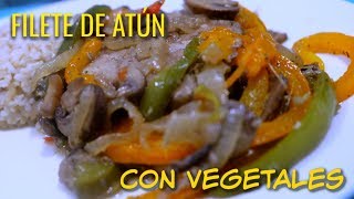 ATÚN CON VEGETALES A LA CACEROLARECETA FÁCILCOMO HACER [upl. by Prospero]