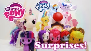 My Little Pony Magical Toy Dispenser with Princess Celestia and Surprises [upl. by Tabbatha]