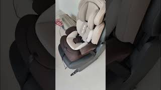 Booster Car Seat using Seat Belt Installation baby booster [upl. by Finzer177]