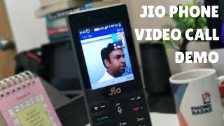 Jio Phone Video Calling Demo over Jio 4G Connection  PhoneRadar Ft GeekyRanjit [upl. by Dranek133]