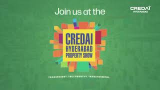 CREDAI Hyderabad Property Show 2024  HITEC City Kompally and Nagole [upl. by Nayrbo]