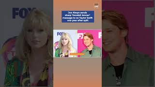 Joe Alwyn sends sharp ‘Kendall Jenner’ message to ex Taylor Swift one year after split [upl. by Arytahs]