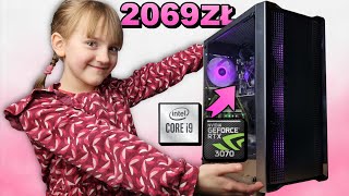 Złożyłem PC z i9 oraz RTX 3070 za 2069zł dla siostry 🎁👧 FIFINE TAM8H9 [upl. by Dream]