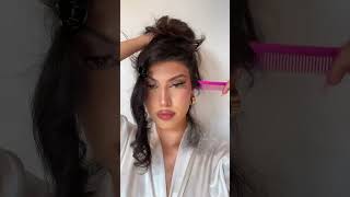 Queen 👸🏻 hairstyle nickiminaj hairtutorial hairshorts [upl. by Tace]