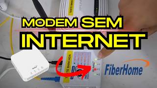 Dica Modem ONU Fiberhome Conexão de Internet Via Fibra Óptica Epon e Gepon Entenda as Luzes [upl. by Enelrad]