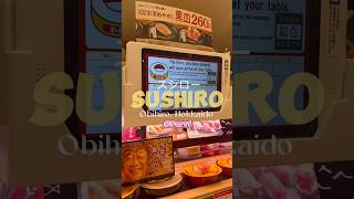 sushiro obihiro part 1 sushi sushiro hokkaido japan traveling food [upl. by Penn]