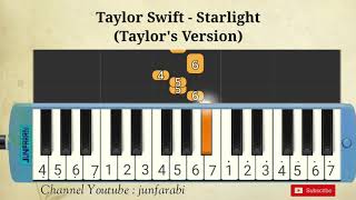 Taylor Swift  Starlight Taylors Version  not pianika [upl. by Grantham256]