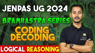 JENPAS UG 2024 Logical Reasoning  Coding Decoding  Bramhastra Series  Imrul Sir  Lets Improve [upl. by Ielirol]