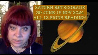 SATURN RETROGRADE IMPORTANT CHANGE AHEAD ALL 12 SIGNS ANCIENT ASTROLOGY [upl. by Dulcle]