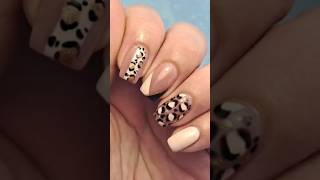 Leopard print 🐆 nailart nails gelnails [upl. by Ohce668]