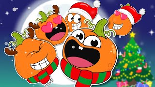 Five Little Pumpkins jumping on the bed  Christmas Song For Kids  2D Billions Kids Songs [upl. by Elianora]