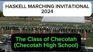 The Class of Checotah Checotah High School ELECTRONICA  Haskell Invitational 2024 [upl. by Enorej]