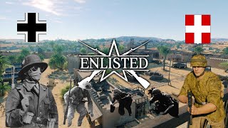 Enlisted Battle of Tunisia 194243  Axis Perspective  All maps  Open Beta Test OBT Gameplay [upl. by Nylanej]