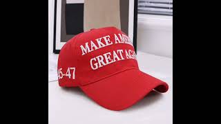 45 47 Trump 2024 MAGA baseball cap [upl. by Ahsram169]