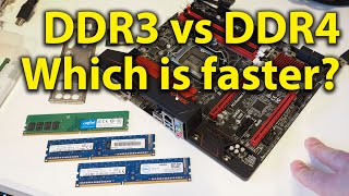 DDR3 vs DDR4  RAM SPEED WHICH IS Faster True Apples to Apples Comparison [upl. by Enilaf832]