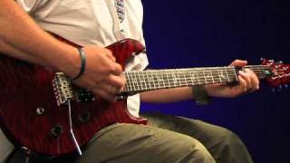 PRS SE 25th Anniversary Custom 24 video review demo Guitarist Magazine [upl. by Anissa]