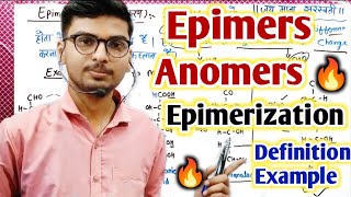 Anomers and epimersEpimerisationEpimers and Anomersepimers and anomers carbohydrateepimerization [upl. by Rise761]