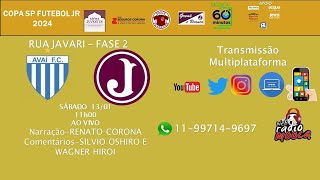 Copa SP Futebol JR 2024 AVAI 0 X 1 JUVENTUS [upl. by Nahtad]