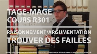 TAGEMAGE  FUITES DINFORMATION EN RAISONNEMENTARGUMENTATION [upl. by Tyrrell123]