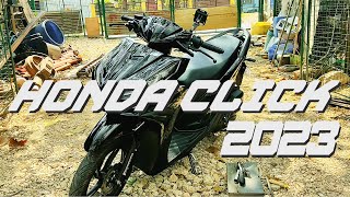 Honda Click version 2023  Black Edition [upl. by Liatris524]