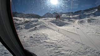 🚡Italy🚡 Passo del Tonale Cablecar 🏔️❄️ [upl. by Nymrak548]