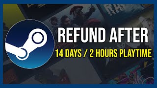 How To Refund Game After 14 Days amp 2 Hours Playtime Tutorial [upl. by Alletsyrc]