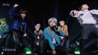 BTS 방탄소년단 DOPE live performance with ENG lyrics [upl. by Elyc]