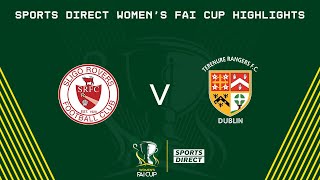 Sports Direct Womens FAI Cup First Round  Sligo Rovers 50 Terenure Rangers  Highlights [upl. by Murial]