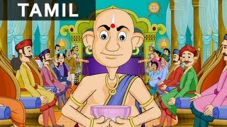 Root Of Rassagulla  Tales of Tenali Raman In Tamil  AnimatedCartoon Stories For Kids [upl. by Stelu]