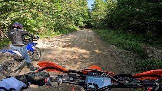 Trail 2 At Mines And Meadows on a Dual Sport [upl. by Senilec]