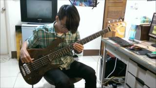 As I Lay Dying  Parallels  Bass Cover [upl. by Okomom]