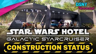 STAR WARS HOTEL Construction Status at Walt Disney World  Disney News  72320 [upl. by Suollecram]